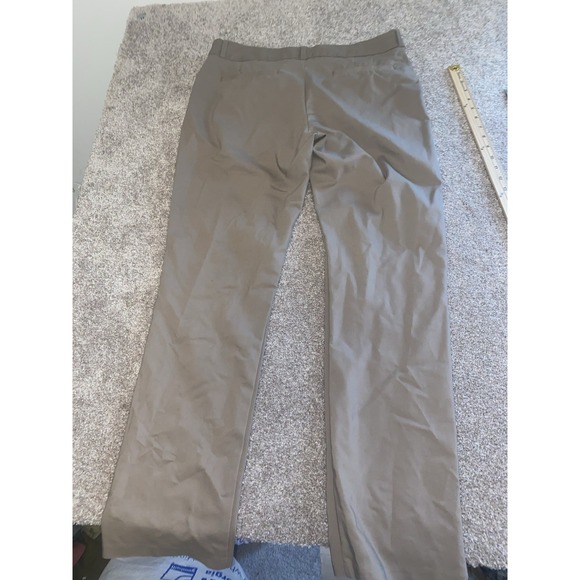 Lee Pants Mens 34x30 Relaxed Fit Tapered Leg Mid Rise Denim Vintage Brown - Picture 7 of 7